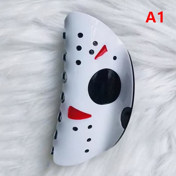 Halloween Ghost Face Hårklo Clip Shark Clip Hårtillbehör A1