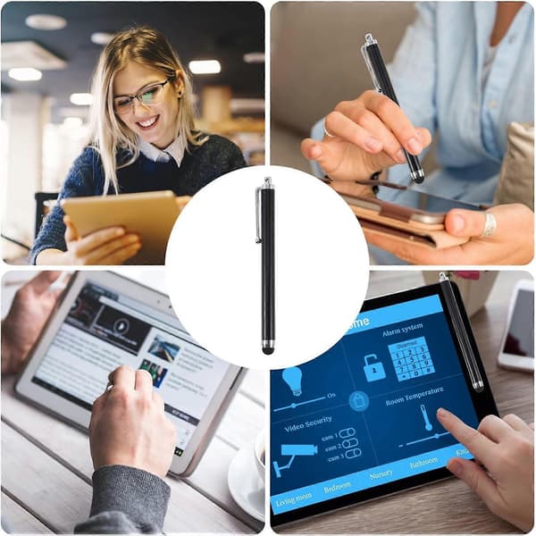 Smartphone Pen 2 x sorte styluspenne til telefoner og tablets