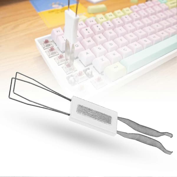 Professionel Universal Mekanisk Tastatur Key Cap Puller Keycap Fjernelsesværktøj