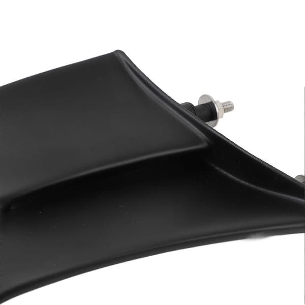 Par Motorcykel Winglet Mat Sort Perfekt Pasform Side Fast Vinge Udskiftning til DUCATI Panigale V4 V4S V4R 2022 til 2023