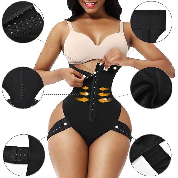 Tflycq Cuff Tummy Trainer Femme Exceptionellt formkläder, 100 % osynligt Lyft snabbt höfterna och dra åt midjan. XL