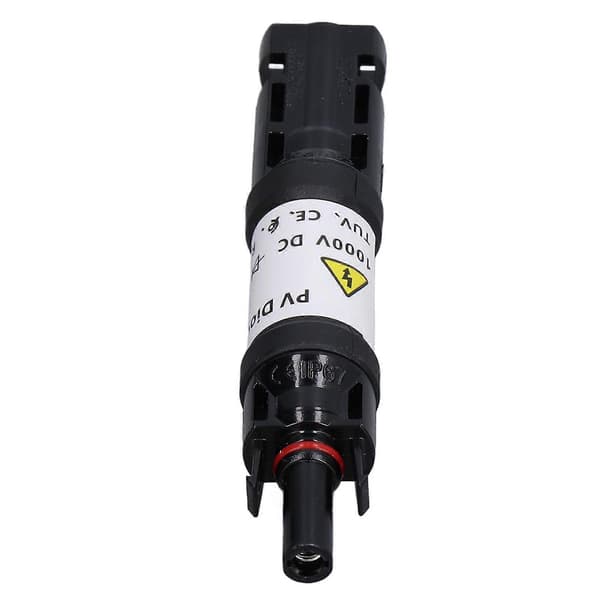 Solar PV Diode Kobling Mann Kvinne IP67 Vanntett Panel Kabel Blokkering Diode Holder 1000V