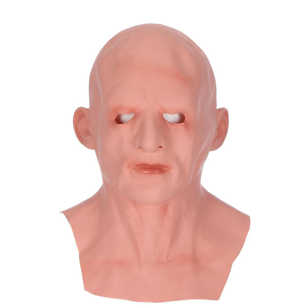 Halloween Skräck Rolig Latex Hel Huvudbonad Rolig Skräck Mask Leksaker B
