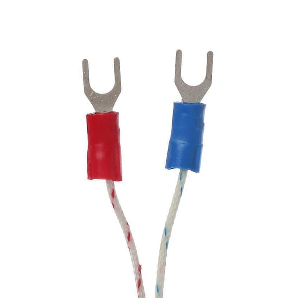 2st 1m K-typ 0 till 600 grader termoelement temperaturregulator sensorprob 3x15x1000