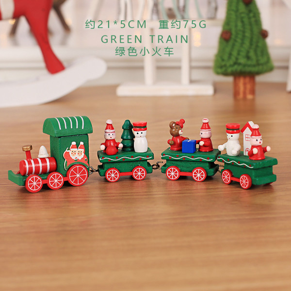 Juledekorasjoner Jul Tretog Barnas barnehage Ferie Julegaver Juledekorasjon Gaver Red new style train