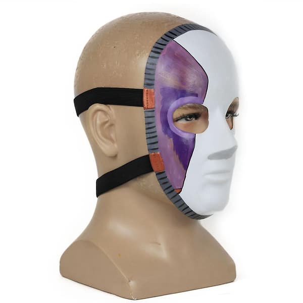 Sally Face Latex Mask Halloween Cosplay rekvisita