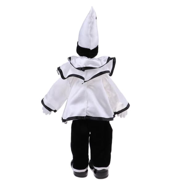 Porslinsclowndocka för barn leksakspresenter Halloween julhem