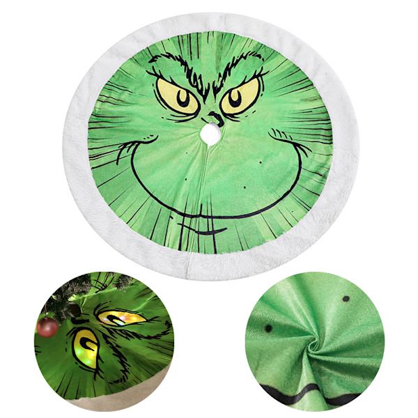 Julgranskjol Grinch Lysande print Ljus Heminredning Xmas