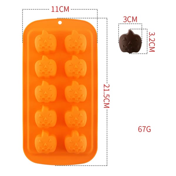 Halloween chokladform Mould DIY dekorativ mould Witch Hat Shape