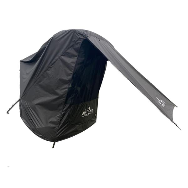 Bil Trunk Tält Shelter Sunshade Tail Extension Tour Camping Black