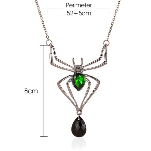 Spider hänge halsband Lätt Spider-Man berlock smycken style 1