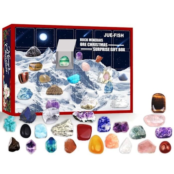 HURRISE Toy Calendar - Rocks Collection - Present för barn