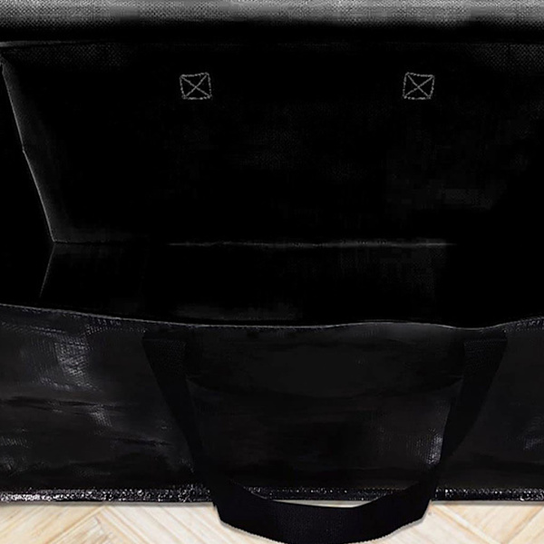 Polyester Extra Stor Mobilväska med dragkedja Specialutrustning För black 69*35*38cm