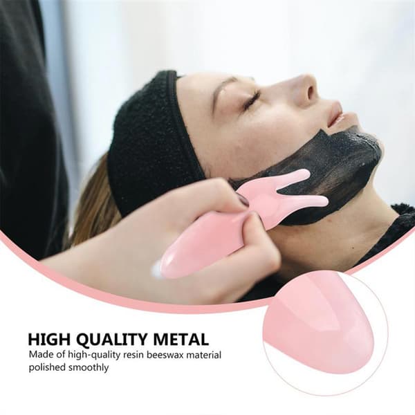 Naturligt harts GuaSha näsa Massage Tool Shape Board pink