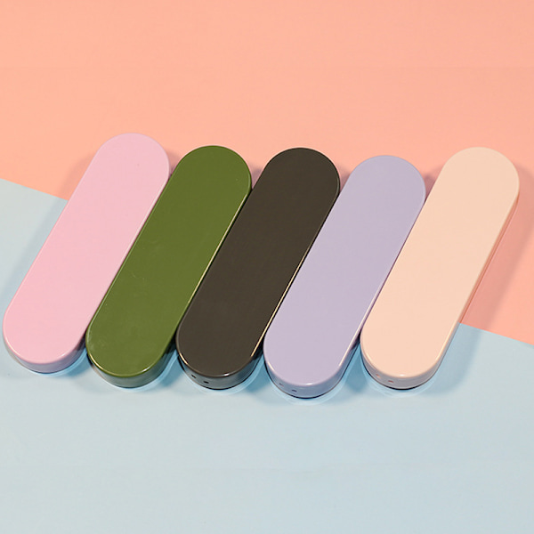 2 stk/karton Silikone øjenvippebørste til rengøring af makeup Mascara øje Gray