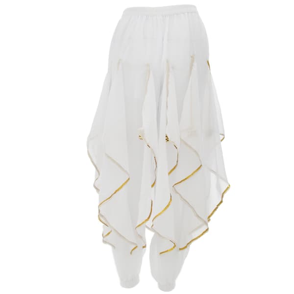 1/2/3/5 Dam Magdans Harem Byxor Tribal Baggy Arabic White 1 Pc
