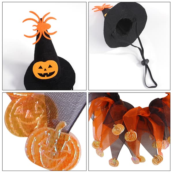 Kattedrakter Outfit Cat Bat Wings Wizard Witch Hat Cape style 1