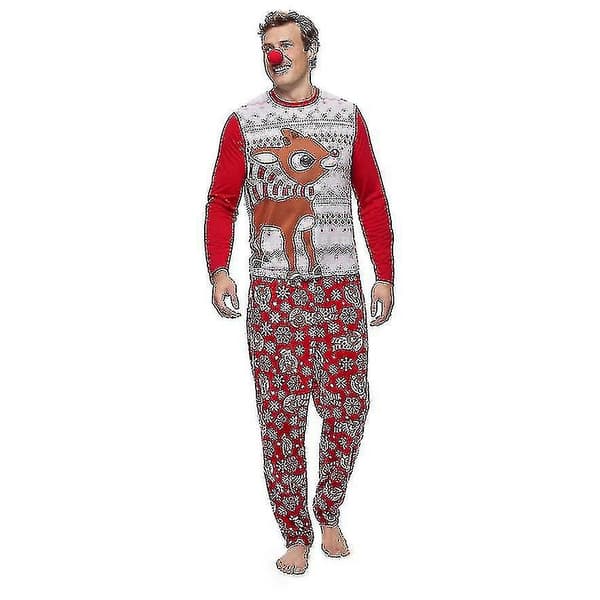 Familjematchande set Cotton Xmas Pyjamas 130CM Kid