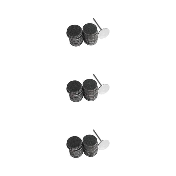 1/2/3/5 Erstatningspuder til elektrisk fodfil Effektiv og 15mm 150Grit 50 pcs 3PCS