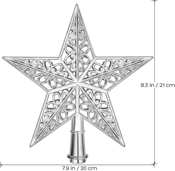 Star Christmas Tree Topper Cutout Christmas Tree Ornament