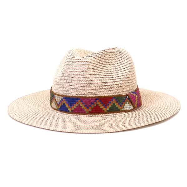 Bred stråhat, fin original Panama hat beskyttelse 50+
