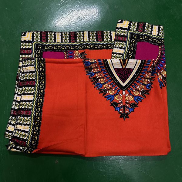 Dammode strandlovsklänning Boho Elegant etnisk klänning Orange