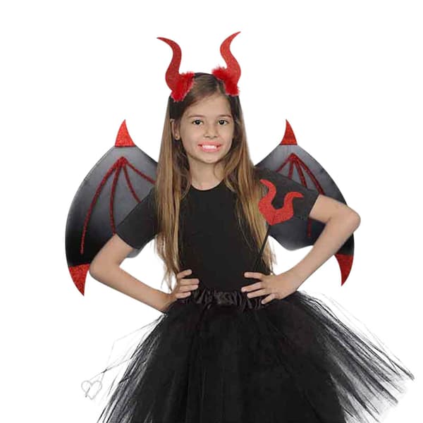 Halloween Dekor Halloween Djævlevinger B