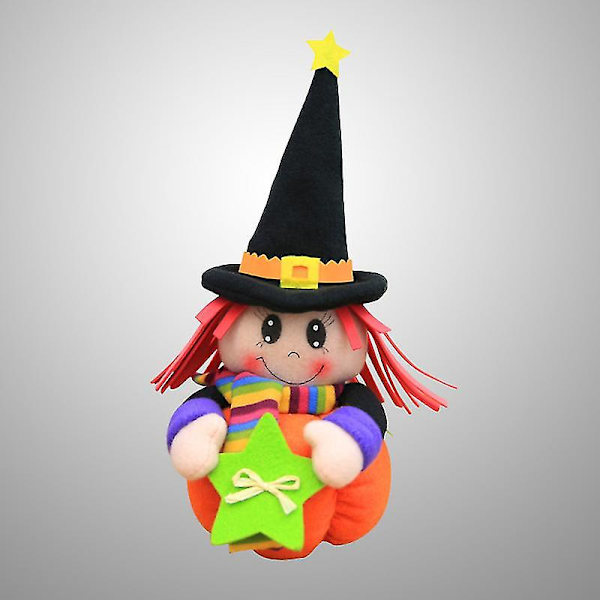 1 kpl Halloween-nukke koristeeksi Halloween-koristeluun