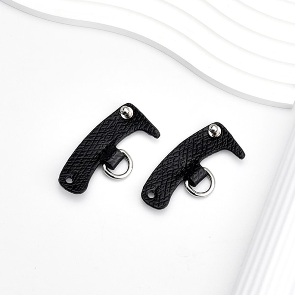 1Set Väskrem För Mini Punch-Free Läder Axelrem Brown