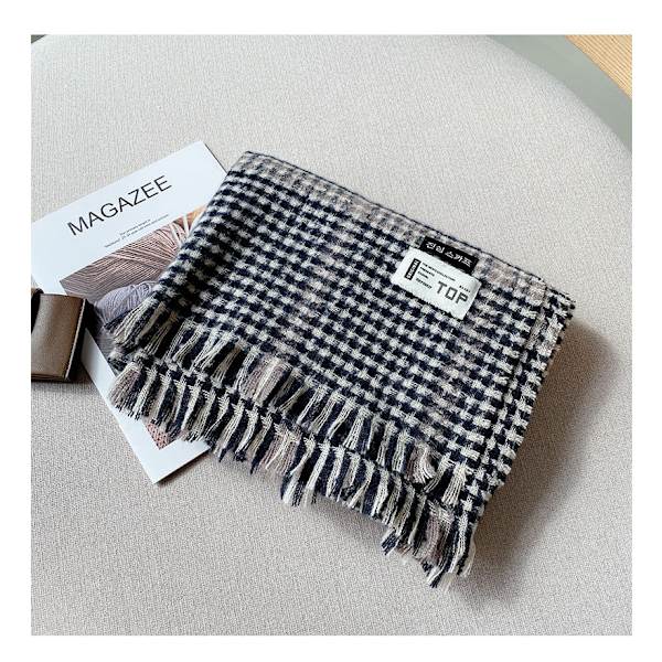Håll värmen Dam höst Vinter Scarf Filt Wrap Sjal Stole Warm Mjuk Huang Haige