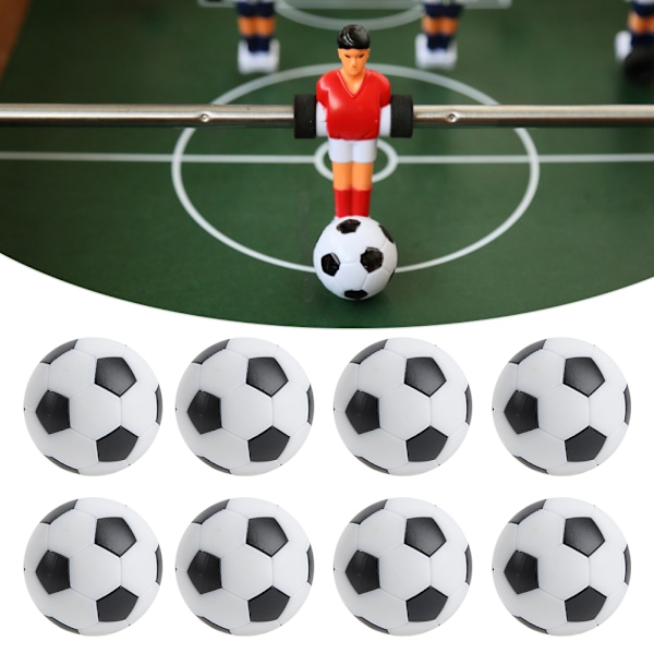 8 kpl Mini Pöytäjalkapallopalloja 32mm Lasten Jalkapallopeli Koneen Tarvikkeet qd 0.2
