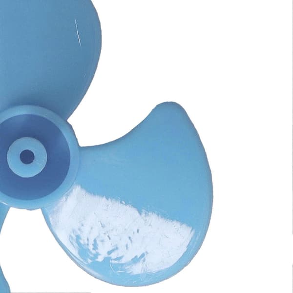 10 stk 50 mm 3-blads propell ABS-svingpropeller erstatning DIY bilmodell tilbehør blå