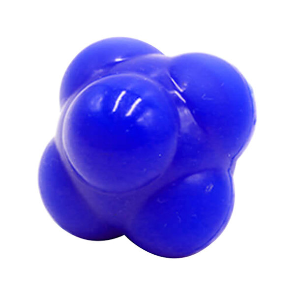 Ultra-Bounce Reaction Balls Fitness Hexagon Ball Bounce Reaction Balls för smidighet för reflex- och koordinationsträning Yellow