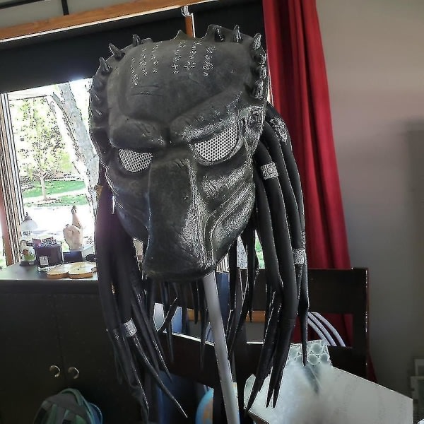 Predator Replica Mask Latex Mask Halloween Costume Prop Late