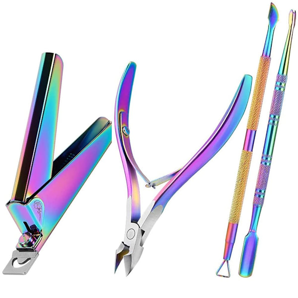 Rostfritt stål Dead Skin Cut Nail Set (SP021 Set A) makeup
