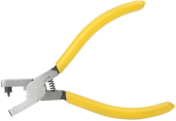 Watch Punch Tång, Läder Punch Band Band Link Tool (Gul)