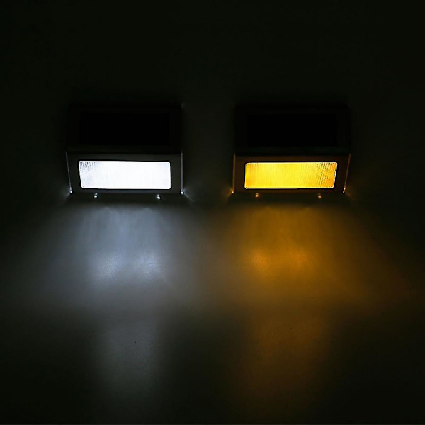 Solar trappljus (10x8,3x2,3 cm) (vit)
