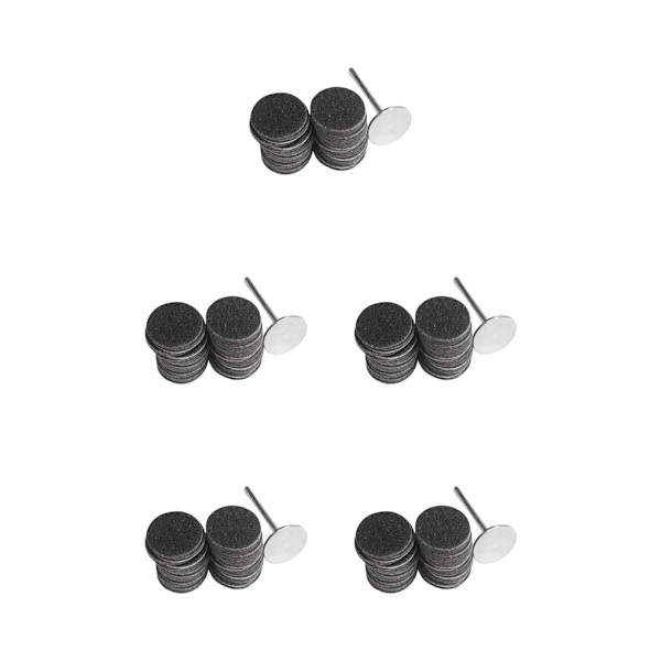 1/2/3/5 Sähköisen jalkaraspin vaihtotyynyt tehokas ja 15mm 150Grit 50 pcs 5PCS