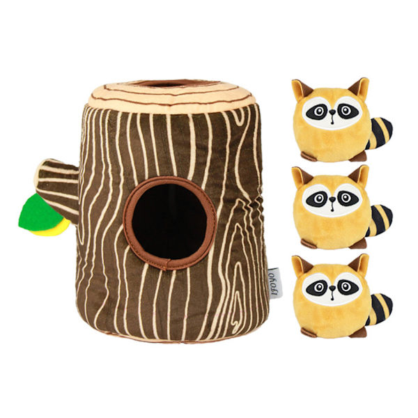 Spoof Dog Interactive Toys Squeak Plysch Slitstark stoppad tuggleksak för små hundar B