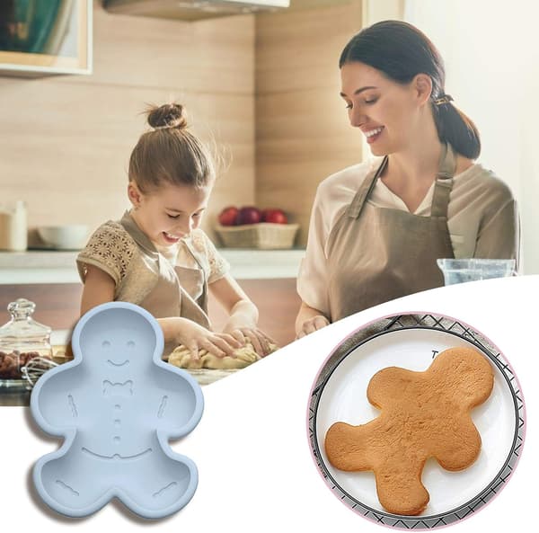 Kakeform med påsketema, pepperkake dinosaur silikon fondant mo