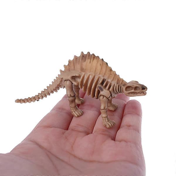 Simuloidut dinosaurusluurankomallit 12 kpl/setti 3D-palapelihahmot koristeeksi