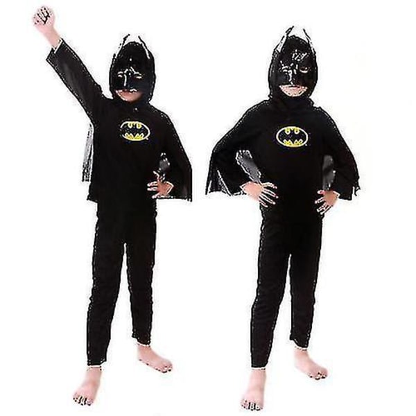 2022 Påsk Halloween Barn Pojke Spiderman Cosplay Kostym Outfit Set Fancy Dress Up batman