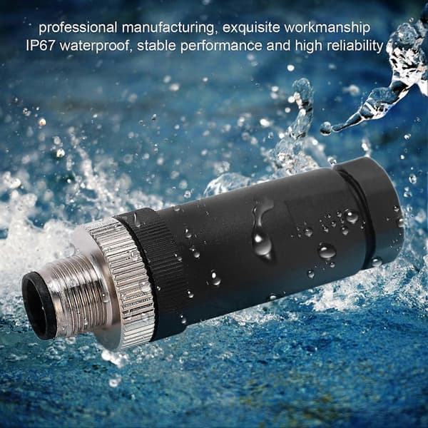 til NMEA 2000 Han Feltmonterbar Stik M12 5 Kerne IP67 Vandtæt Bådtilbehør til Lowrance Netværk
