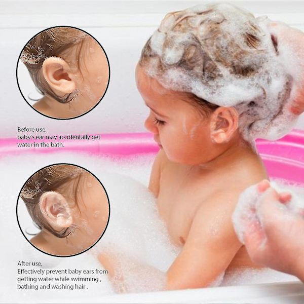 Nya 30st vattentäta baby Baby Öronskydd 90PCS
