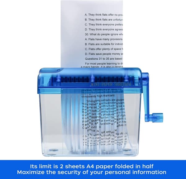 #Håndpapirkutter Bærbar Minikutter Manuell Kutter A6 Papirdokumenter#