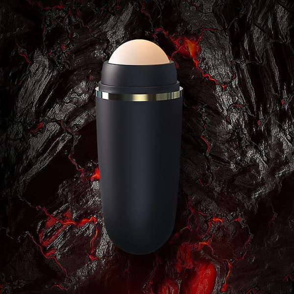 Vulkanstein Oljeabsorberende Roller Ball Ansiktsoljemassasje
