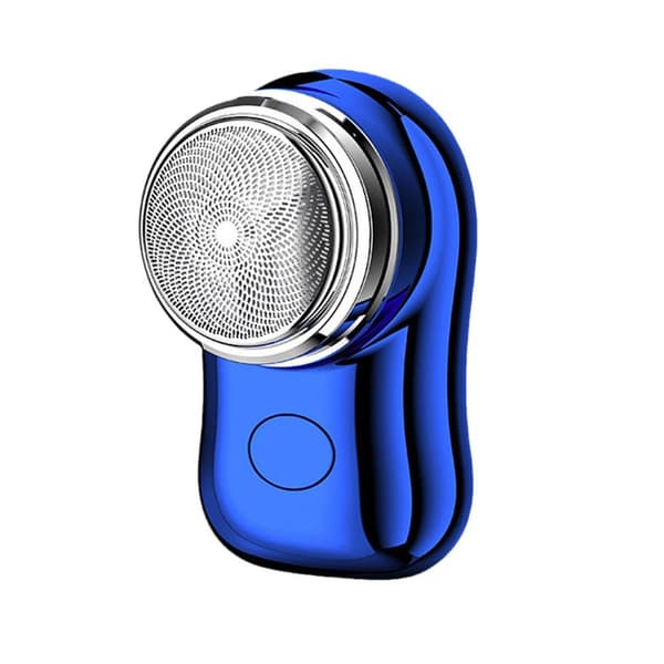 Mini bærbar elektrisk barberhøvel for menn USB oppladbar barbermaskin Bea Gradient blue One-size