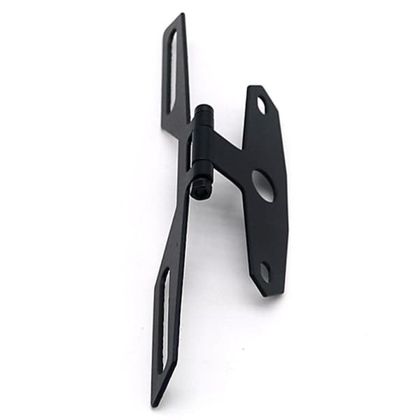 Motorcykel foldbar nummerpladeholder Justerbar baglygtebeslag T null none