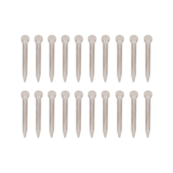 20 STK Center Punch Udskiftningsbits Legeret Stål Hulstansehoveder Boreudstyr 4 mm Diameter