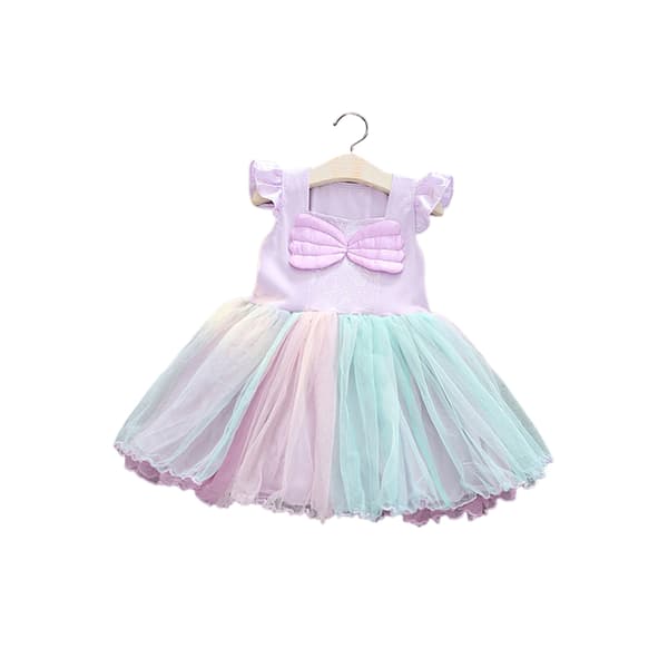 Flickor Alice Princess Klänning Halloween Kostymer Fest Cosplay 110cm